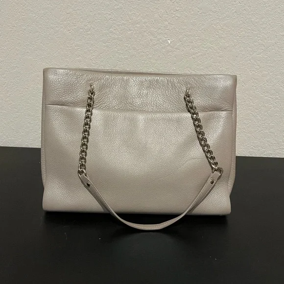 Kate Spade Emerson Place Phoebe Smooth Bag in nude retail $360 - Picture 5 of 14